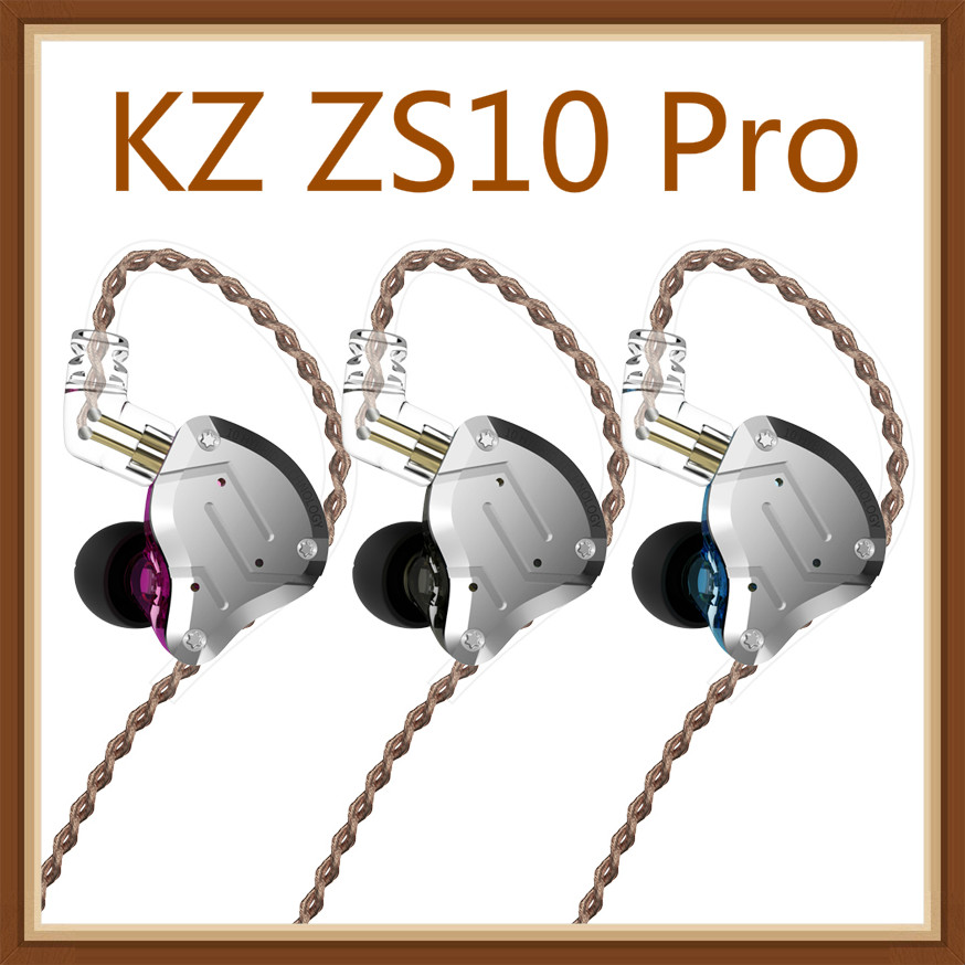 KZ ZS10 Pro Ż ̾ ̾, 10  ̺긮 4BA..